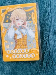 藤田ことね 学園アイドルマスター　クリアカード　セブンイレブン