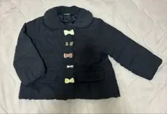 petit main 中綿コート ネイビー 100cm