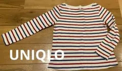 UNIQLO 長袖カットソー 130サイズ ストライプ