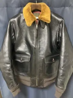 COLIMBO レザージャケット　G1 HORSEHIDE BLACK 茶芯