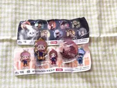 呪術廻戦 くら寿司コラボ 虎杖悠仁 缶バッジ＆ラバスト