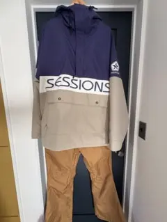 専用！SESSIONS スノーボードウエア 上下SET サイズXL サイズM