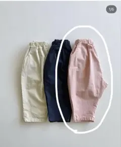 merci campa/cotton tuck volume pants M