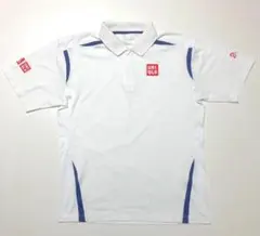 UNIQLO　ユニクロ　ポロシャツ　L　ノバク・ジョコビッチ選手モデルのサムネイル