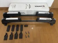 inno スノーボードキャリア UK729 現行デリカ、エルグランドフック付き INNO スキー/スノーボードキャリア スムースルーフ用 デュアル