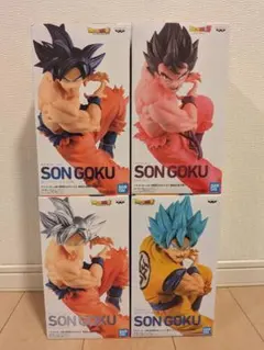 ドラゴンボール 孫悟空 フィギュア 4体セット