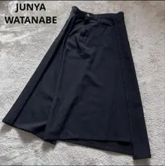 JUNYA WATANABE フレアスカート ホワイト - メルカリ