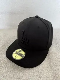 NEW ERA ロサンゼルス　LAキャップ　ブラック