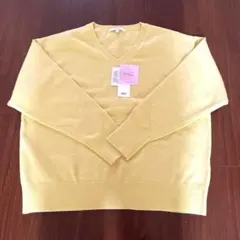 グローバルワーク　Vネックニット