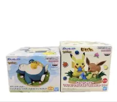 ポケットモンスター もぐもぐタイム フィギュア ピカチュウ＆イーブイ