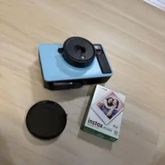 Pixtoss インスタントカメラ 本体　フィルム20枚付き