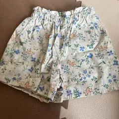 UNIQLO 花柄 ハーフパンツ 110