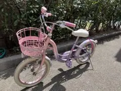 メゾピアノ　16インチ 幼児用自転車 引き取り限定（大阪府茨木市） ナルミヤ メゾピアノ 16 幼児自転車 16インチ ピンク [Mezzopiano 16