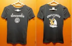 アバクロンビー《abercrombie》紺半袖Tシャツ2枚◆140くらい