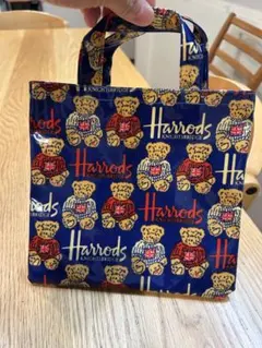 Harrods テディベア　ミニトートバッグ　くまのサムネイル