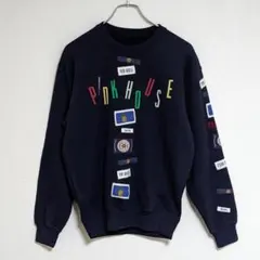 極美品 PINKHOUSE ピンクハウス トレーナー スウェット ワッペン