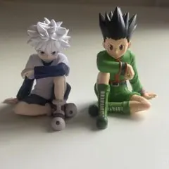 HUNTER × HUNTER すわらせ隊りある ゴン キルア フィギュア