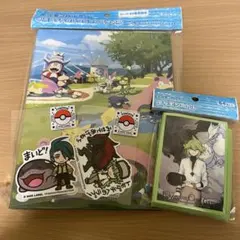ポケモングッズセット コレクションファイル デッキシールド ステッカー