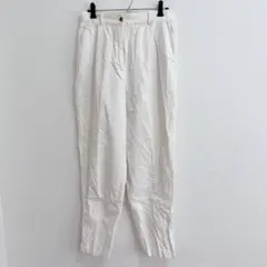 CHARTER CLUB コーデュロイ　ホワイトストライプパンツ