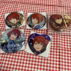 あんスタ　中国　缶バッジ　朱桜司
