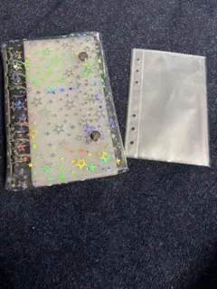 シール帳　A6 バインダー　リフィル付き