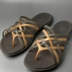 CROCS クロックス ワラチェ トングサンダル ビーチサンダル W8