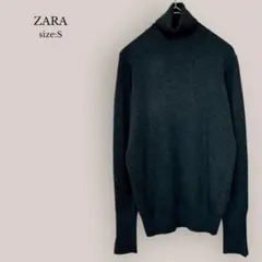 ザラZARA タートルネックセーター　袖スリット　無印　シンプル