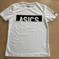 ASICS ホワイト Tシャツ Mサイズ