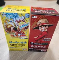 ワンピースカード　受け継がれる意思　神の島の冒険　BOXテープカット