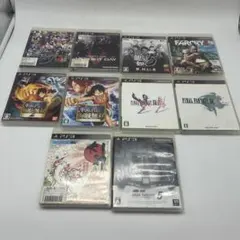 PS3 ソフト まとめ売り 10本セット　ワンピース他　ゲーム