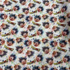 ドラゴンボール プリント生地 綿