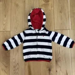 ラルフローレン ボーダーパーカー 90cm 24M