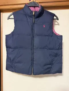 ダウンベスト ポロ