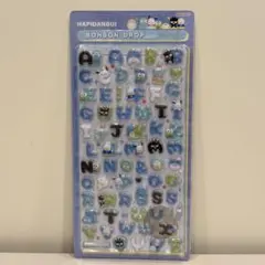 【国内正規品】ボンボンドロップシール　サンリオ　アルファベット　はぴだんぶい