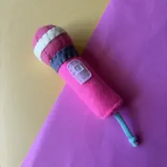 フェルトマイク☆ハンドメイド フェルトままごとのサムネイル