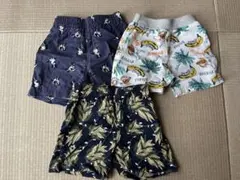 総柄ボトムス3枚セット