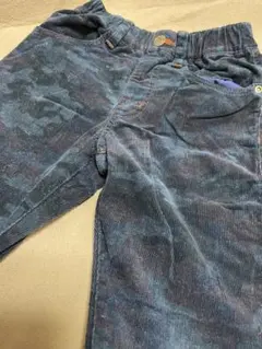 130センチ⭐︎コーデュロイ⭐︎紺迷彩⭐︎