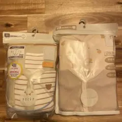 【未開封】長袖　前開　ロンパス　80サイズ 全4枚