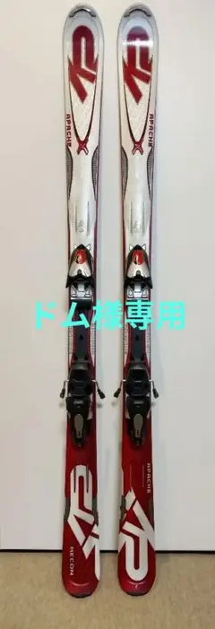 スキー板　K2　クロスファイヤー　アパッチ　ビンディング付き 2025年最新】Apache K2の人気アイテム - メルカリ