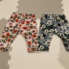 UNIQLO 七分丈マリメッコ花柄パンツ 90サイズ 2枚セット