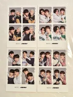 NACIFIC x ATEEZ 4CUT 4枚　コンプセット