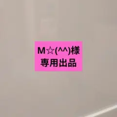 M☆(^^)様専用