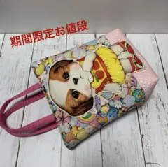 ハンドメイド　コヤンイサムチョン　トートバッグ　あんこちゃん
