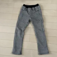 白✖️黒柄パンツ　130