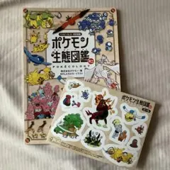 マクドナルド ハッピーセット ポケモン生態図鑑 シール付き