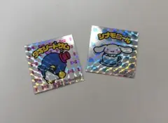 ビックリマンチョコ サンリオキャラクターズ シナモ＆タキシードサム