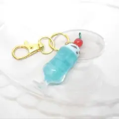 No. 207 チョコミントクリームソーダ　キーホルダー
