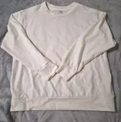 【UNIQLO】ソフトニットフリース　クルーネック