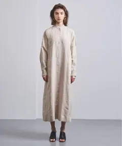 美品 チノ CINOH 定価4.2万　アローズ別注 リネンシャツ ワンピース　M