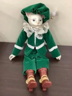 アンティークドールヘッドとガラス瓶セット アンティークドールヘッドとガラス瓶セット サンセット・ボトルベース